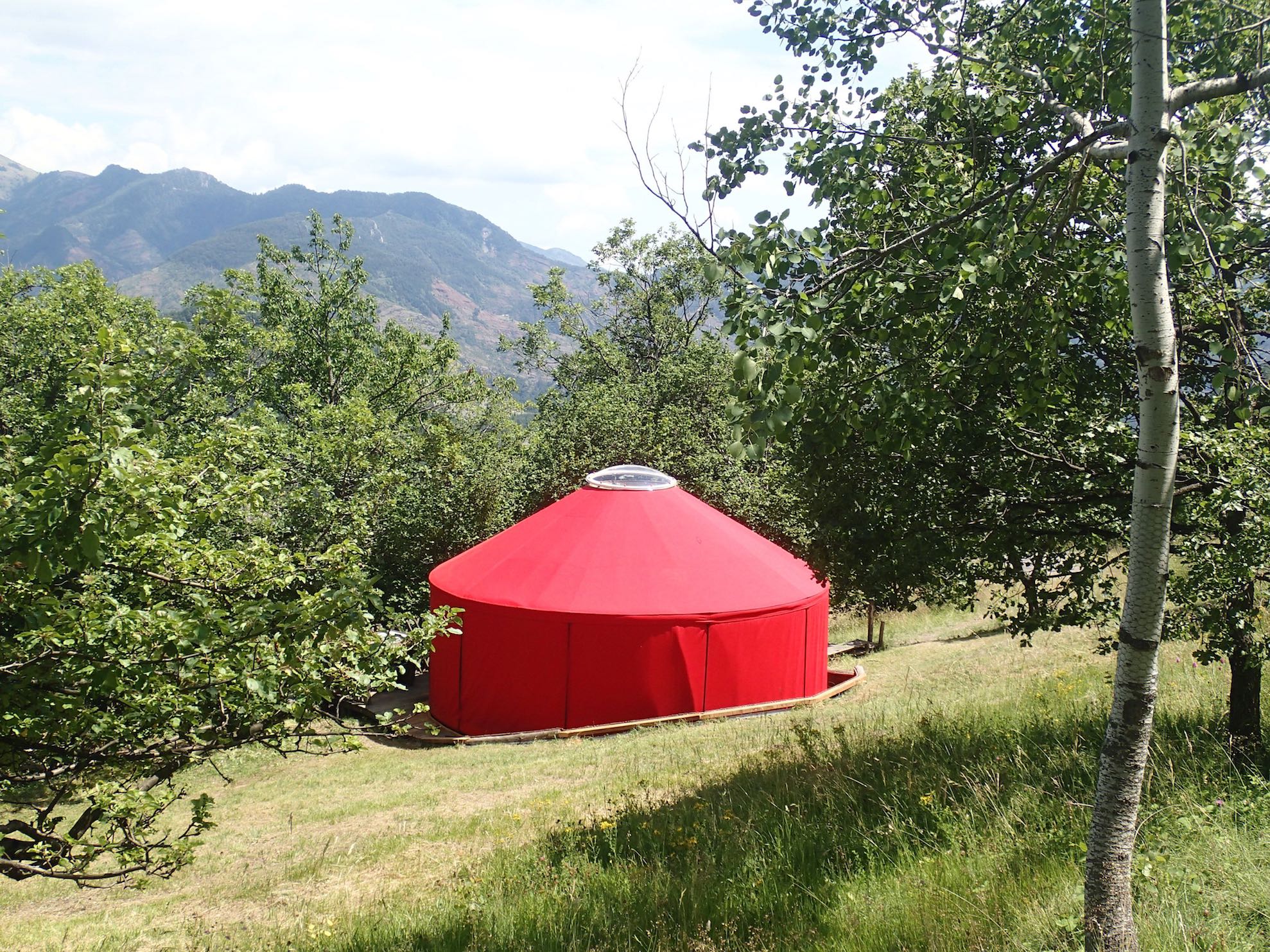 yourte alpien des Alpes du sud